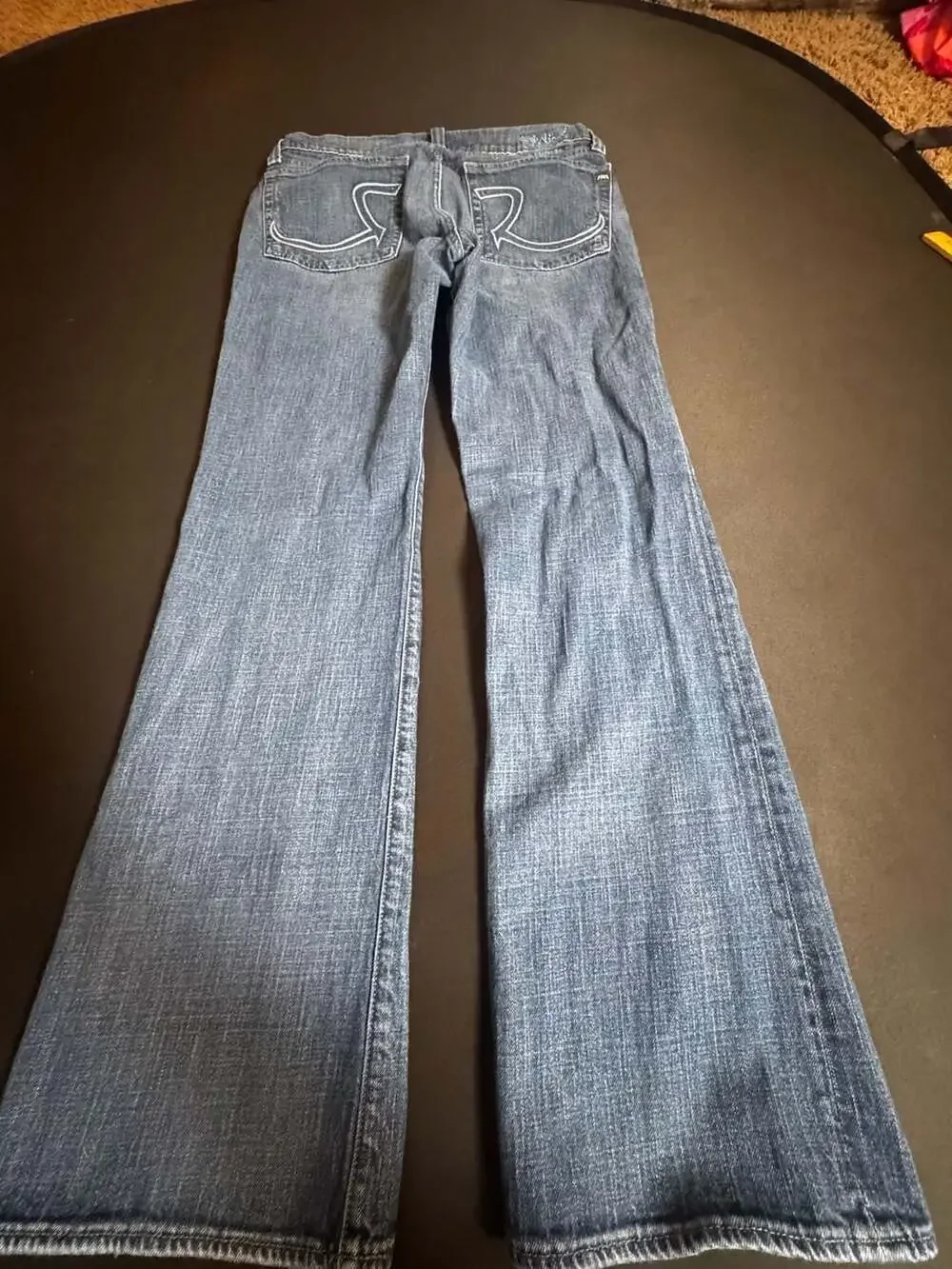 Rock & Republic Men's Bootcut Jeans Size 36x30 Blue Denim